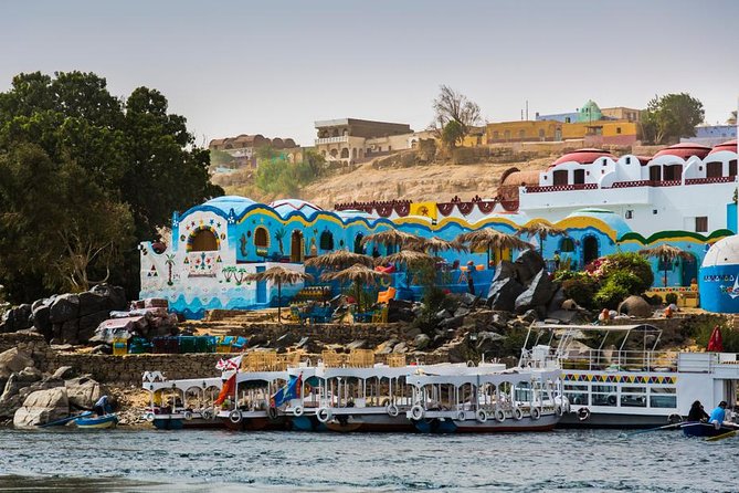 Nubian Dinner at Nubian Village - The One-Way Motorboat Crossing to Suhail Village