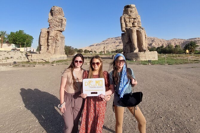 One package From Hurghada to Luxor: Balloon & Luxor Day Tour & Lunch & Felucca - Sunrise hot-air balloon over Luxor: the best reason to do the long day