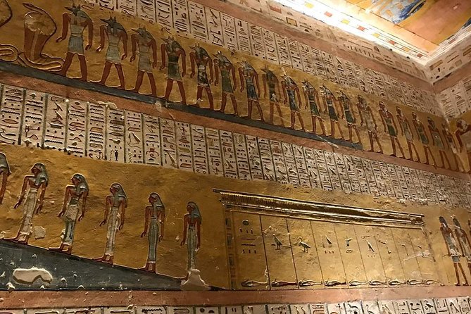 One package From Hurghada to Luxor: Balloon & Luxor Day Tour & Lunch & Felucca - Karnak Temple and the Avenue of Sphinxes: where time tends to fly