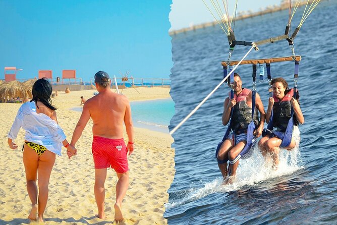 Orange bay Island and Parasailing, Snorkeling, & Water Sports, Lunch - Hurghada - Orange Bay Island and Red Sea water sports: the vibe of the day