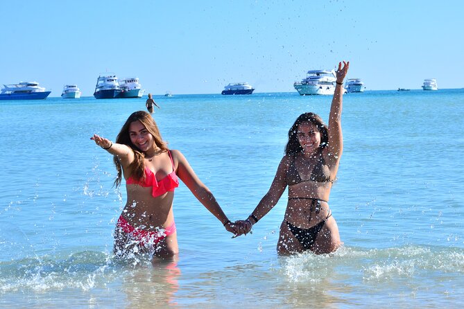 Orange Bay Island Cruise with Breakfast, Lunch and Drinks - Orange Bay Island: 2 hours to reset on the shore and add banana boat and sofa rides