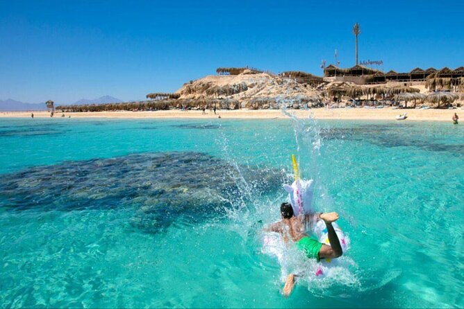 Orange Bay island Maldives of Egypt snorkeling Private 4 hours - Boarding the private speedboat: what to expect before snorkeling