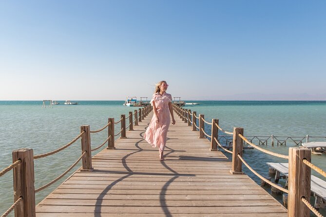 Orange Bay Island Private Boat With Lunch & Transfer - Hurghada - Snorkeling With a Pro: Two Stops and Equipment Included