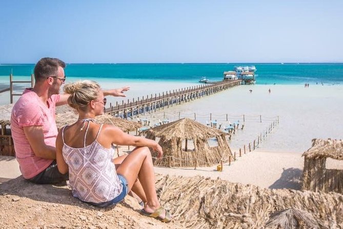 Orange Bay Island Snorkeling Sea Trip & Water Sports - Hurghada - Banana boat rides and water sports: fun, but mind the motion