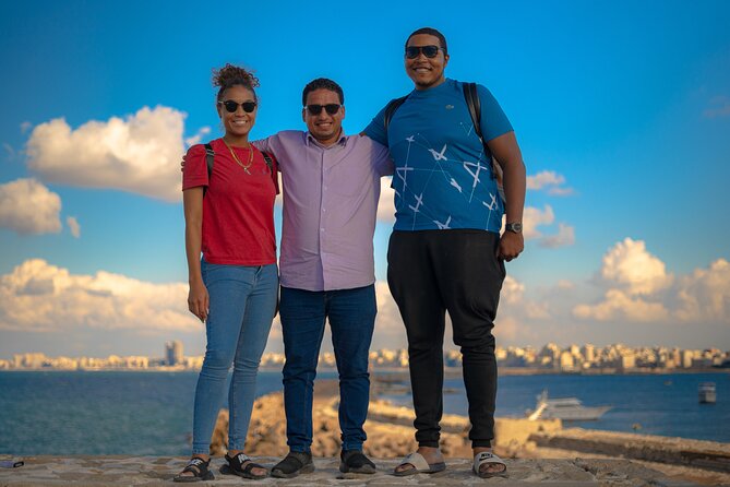 Over day to Alexandria from cairo - Qaitbay Citadel and the Mediterranean wall walk