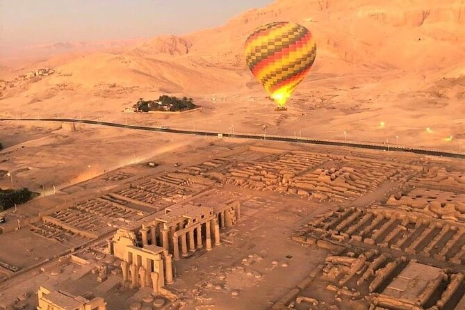 Over Night tour to Luxor Valley of the Kings & Hot Air Balloon - Hurghada - Colossi of Memnon: a quick Nile-side stop that still hits