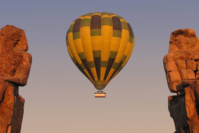 Over Night tour to Luxor Valley of the Kings & Hot Air Balloon - Hurghada - Day 2: Hot-air balloon over Luxor from the West Bank at dawn