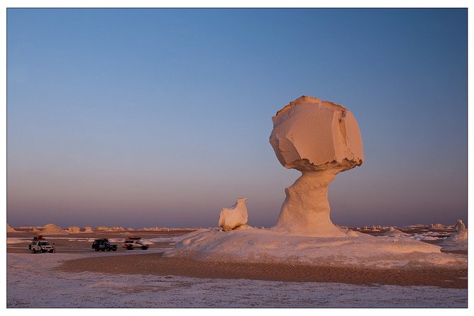 Overnight Camping At White Desert And Bahariya Oasis - White Desert National Park: Crystal Mountain to the mushroom and tent rocks
