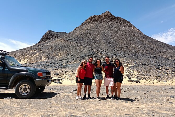 Overnight camping black and white desert. - Cristal Mountain and the Valley of Agabat: Stops That Keep the Day Moving