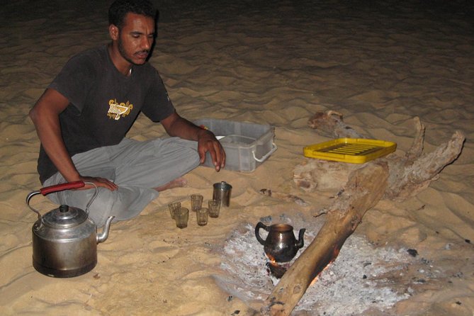 Overnight White Desert Safari Camping from Cairo - Camp life in the White Desert: dinner, sleeping, and that star-filled night