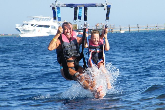 Parasailing Fly to The Sky On Marine - Hurghada - Safety in plain English: briefing, trained crew, and certified gear