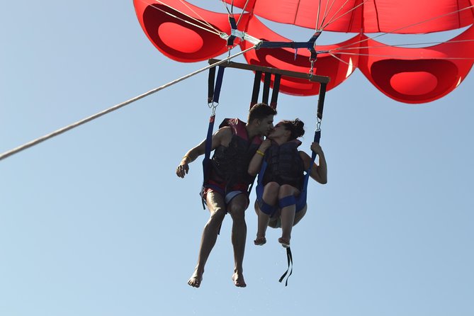 Parasailing Fly to The Sky On Marine - Hurghada - Bring a phone-case plan: splash and photo options