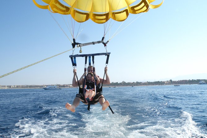 Parasailing Fly to The Sky On Marine - Hurghada - Price and real value: the $14 base plus cash extras