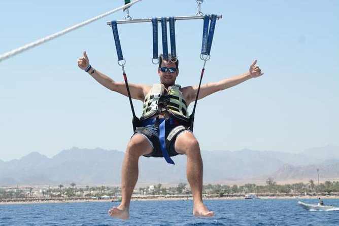 Parasailing Fly With Hotel pick up & drop off - Sharm El Sheikh - The Speedboat Setup: How the Flight Starts
