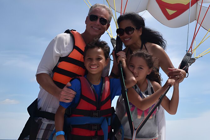 Parasailing Fly With Private Transportation - Sharm El Sheikh - Safety Gear, Life Jacket Use, and Who Can Join