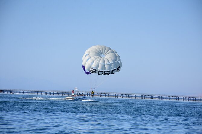 Parasailing Ride in Hurgada single&double with private Transfer - The Boat Launch: What the Takeoff and Wire Pull Feel Like