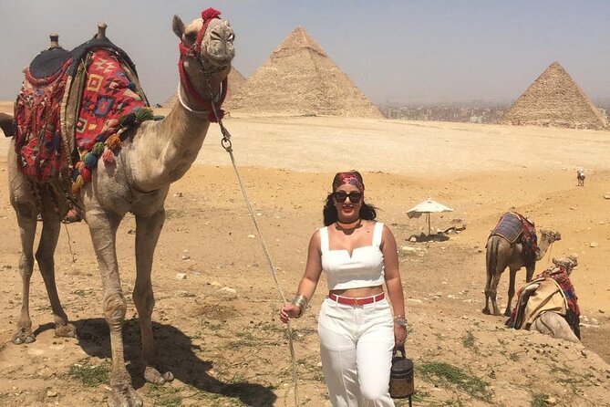 Private 4 Hour Giza Pyramids Sphinx Camel Lunch Pyramid Inside - Entering the Pyramids of Giza: Three Stops, One Clear Story
