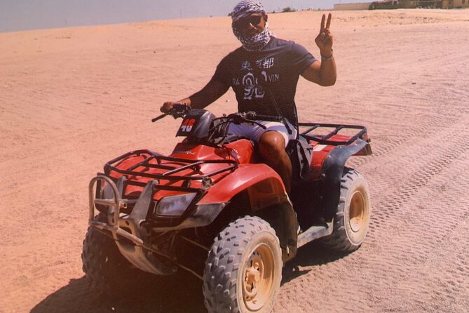 Private 5 Hours Safari by Quad Bike Hurghada + Camel ride - Camel ride across the desert: slower, steadier, and surprisingly fun