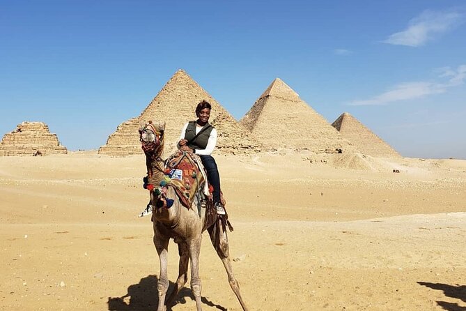 Private All Inclusive;Giza Pyramids,Sphinx,Memphis,Saqqara,Lunch&Camels - Great Sphinx visit: don’t rush the face
