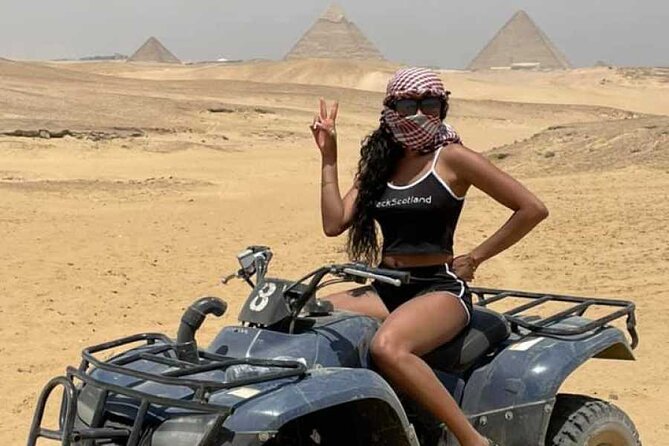 Private ATV Quad Bike Around Giza Pyramids - The pyramids angle: seeing Khufu and getting real photo territory