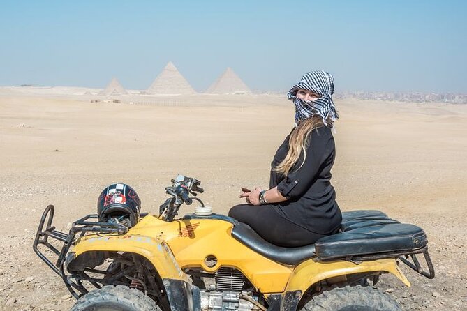 Private ATV Quad Bike Around Giza Pyramids - Price and what you’re really paying for ($26 worth it for most people)