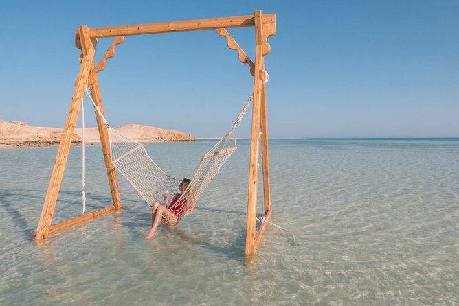 Private Boat Family Day to Orange Bay Island With Lunch-Hurghada - Orange Bay Island Time: Beach Relaxation vs. Snorkeling Choices