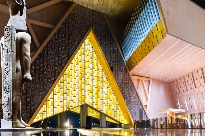 private Day pyramids tour and Grand Egyptian Museum - Giza Plateau: pyramids, optional chamber time, and the Sphinx