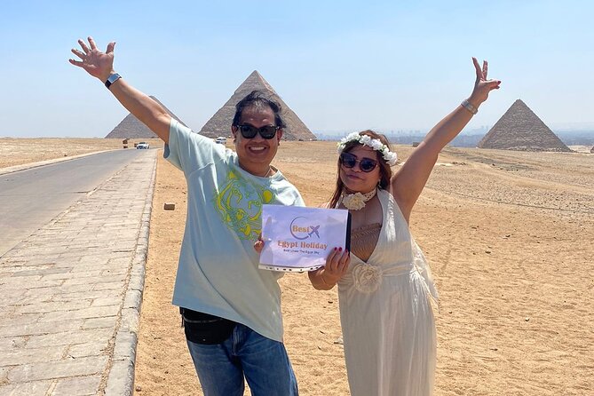 Private Day Tour Giza Pyramids, Sphinx, Memphis, Saqqara Pyramids - Stop 3: Memphis, Ramses II, and the Alabaster Sphinx