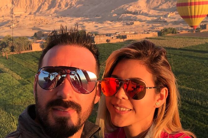 Private Day Tour Hot Air Balloon, Valley of the kings,Hatshepsut temple in Luxor - Hotel pickup, air-conditioned comfort, and the Nile by motor boat
