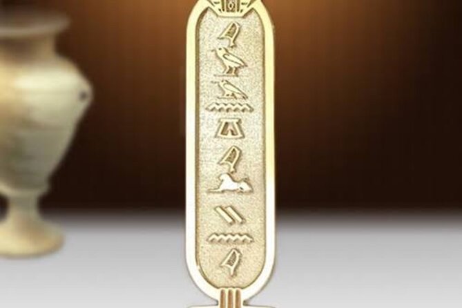 Private Day tour in Khan Elkhalele Market with Shopping and Lunch - Memphis Bazaar for handmade carpets: your name in hieroglyphs