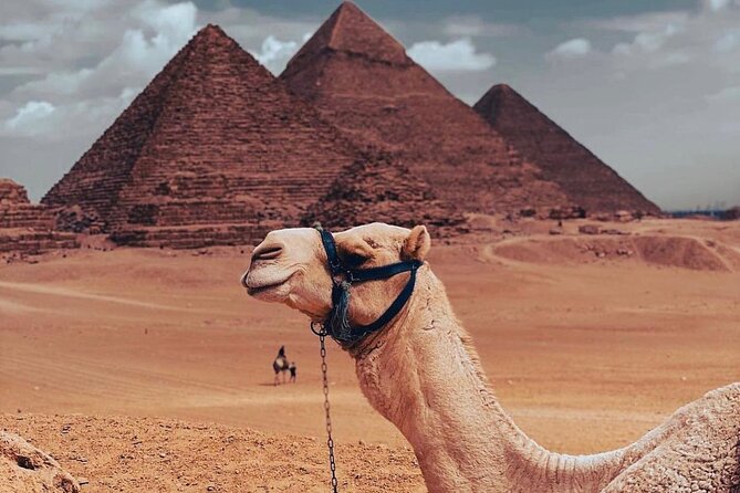 Private Day Tour to Giza Pyramids , Saqqara and Memphis - Giza Pyramids: Khufu, Khafre, Menkaure, plus the Great Sphinx