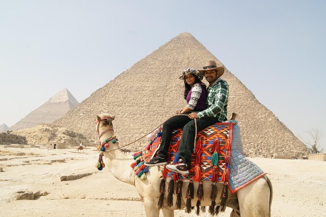 Private Day Tour to Giza Pyramids Sphinx Memphis Saqqara & Dahshur Pyramids - Start at Giza: Valley Temple, Sphinx, and Fast Monument Orientation