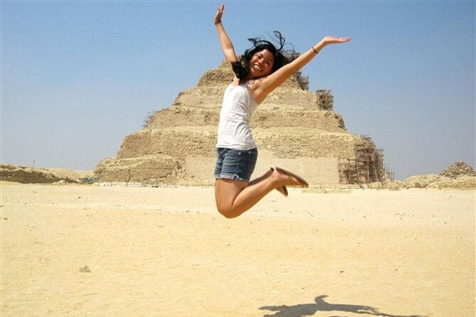 Private Day Tour to Giza Pyramids Sphinx Memphis Saqqara & Dahshur Pyramids - Sphinx Photos and the Lunch Break You’ll Actually Use