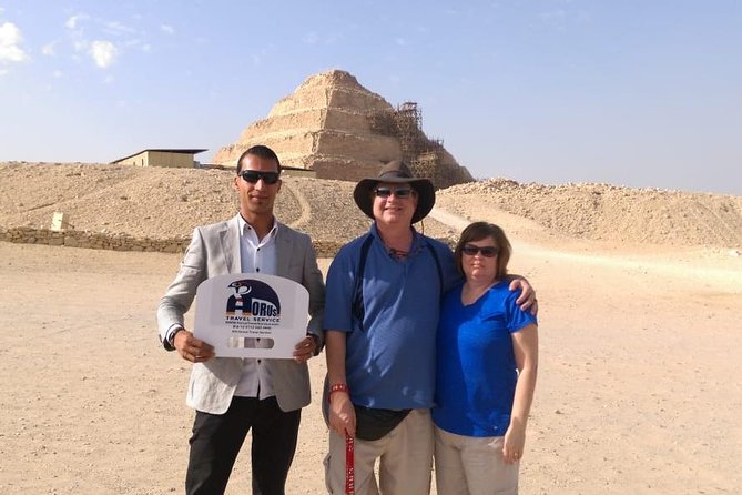 Private Day Tour to Giza Pyramids, Sphinx, Sakkara and Memphis - Saqqara: Step Pyramid of Djoser and the Oldest Stone-Structure Feel