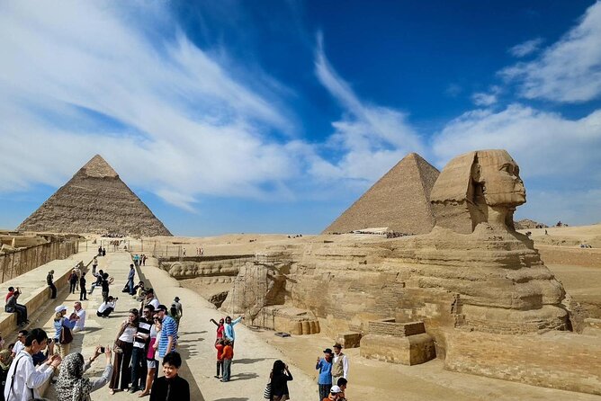 Private Day Tour to Giza Pyramids Sphinx Saqqara and Memphis - Price, lunch, A/C transport, and bottled water value check