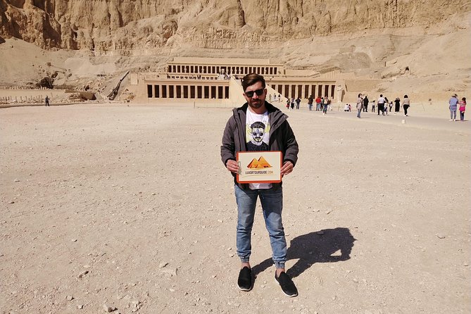 Private Day tour to west bank of Luxor and see the secrets of western mountain - Hatshepsut at Deir el Bahari: big courtyards, strong storytelling