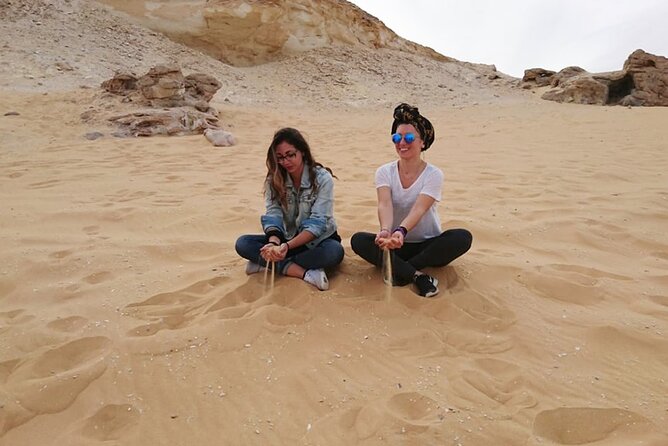 Private Day tour to White Desert and Bahariya Oasis Tour - White Desert: old White Desert mushrooms, then limestone forms
