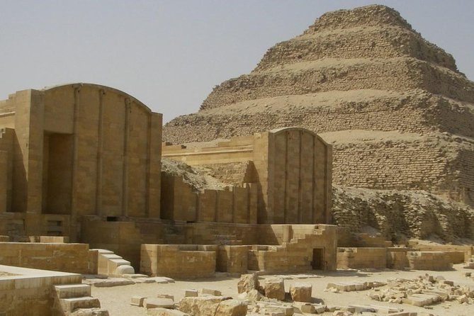 Private Day Trip To Giza Pyramids, Memphis City Dahshur & Saqqara Pyramids - Saqqara: Step Pyramid Evolution Plus Pyramid Texts at Unas