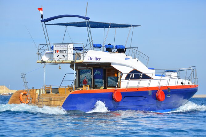 Private Dolphin House Boat Tour with Snorkeling & Lunch– Hurghada - Two guided snorkeling stops: gear, timing, and how to get the most