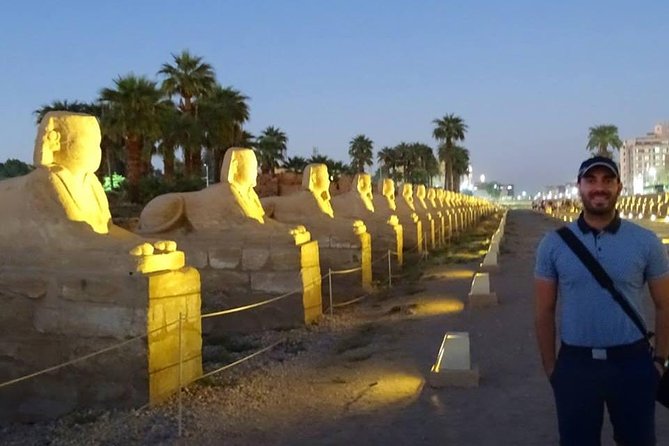 Private East and West banks in Luxor with hotel pick up and drop off and lunch - Stop 4: Luxor Temple then lunch (where the city’s pulse shows)