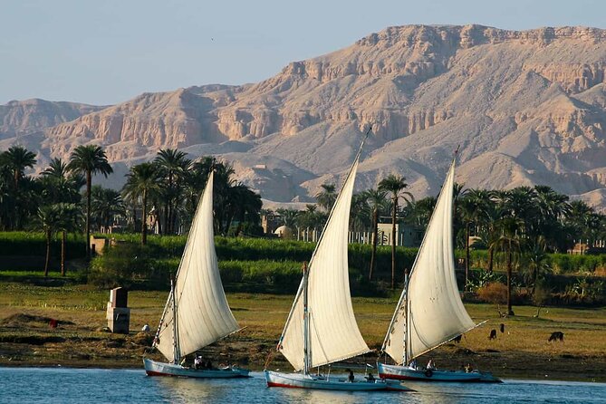 Private Felucca Boat Ride - Sunset over the Luxor West Bank: the best kind of slow sightseeing