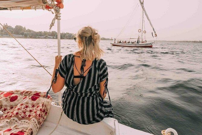 Private Felucca Tour in Cairo Nile River - En Route Pass-By Moments: The Bridge and Zamalek Island