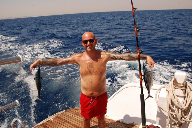 Private Fishing Day Boat With Equipment and Transfer – Hurghada - 8 hours on the water: how the boat time plays out