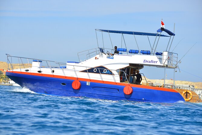 Private Fishing Full Day Boat and Snorkeling Sea Trip -Hurghada - Fishing on a full-day yacht: try it, don’t stress it