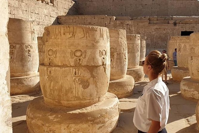 Private Full-Day Tour: Discover the East and West Banks of the Nile in Luxor - Colossi of Memnon: Big Statues, Big Context, Short Time
