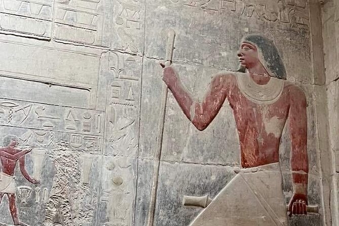 Private Full Day Tour Giza Pyramids Memphis Sakkara with Lunch - Great Sphinx and Valley Temple: where mummification rituals made sense