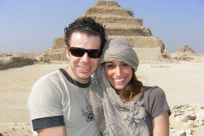 Private Full Day Tour Giza Pyramids Sphinx Saqqara and Memphis including Lunch - Saqqara afternoon: the Step Pyramid complex and why it’s a turning point