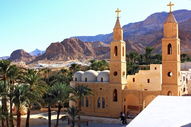 Private Full-Day Tour of Monasteries St Paul and St Antonius - St Antonius Monastery (Deir Mar Antonios): 680 meters up and still a place of worship