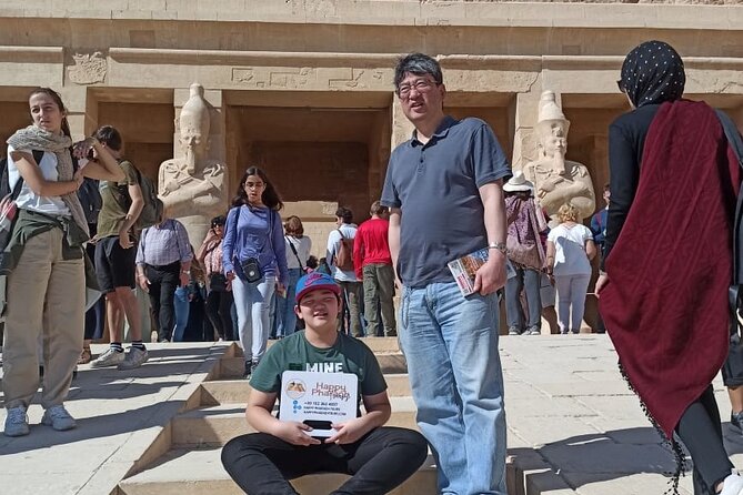 Private Full Day Tour to East and West Banks of Luxor - Deir el Bahari and Temple of Hatshepsut: the quick stop that still lands