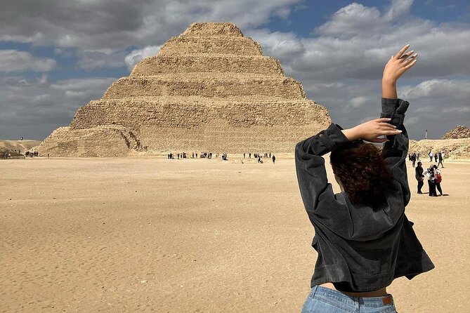 Private Full day Tour to Giza Pyramids Sakkara and Memphis - Comfort and practical tips for an 8-hour monument day